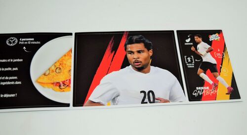 Mange Comme Un Champion - Sticker Carrefour 2020 - Serge Gnabry
