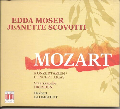 Concert Arias For Soprano And Orchestra (Moser, Scovotti)