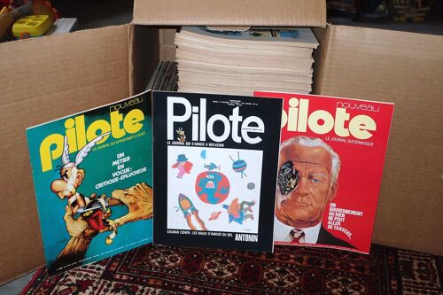 Lot De Plus De 200 Magazines Pilote 1967-1975
