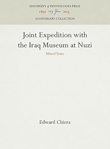 Joint Expedition With The Iraq Museum At Nuzi
