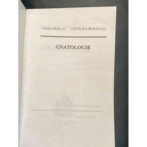 Vasile Burkina Catalina Morarasu Gnatologie Éditura Appollonia Lasi 2000