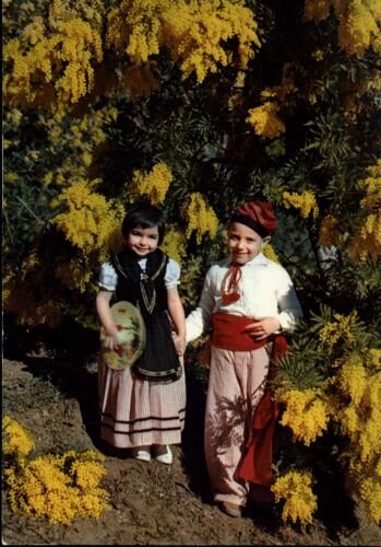 Carte Postale D' Enfants En Costumes Niçois (Alpes Maritimes) (Réf.14)