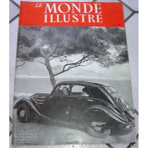 Le Monde Illustre N° 4411 L'industrie Automobile Française