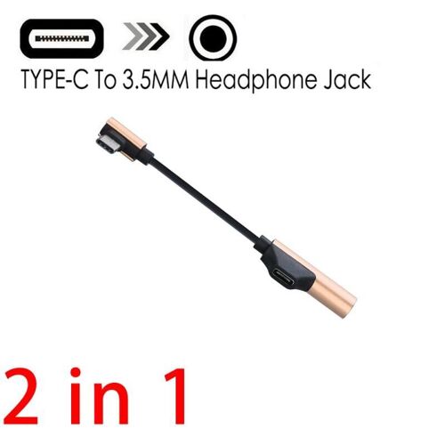 Séparateur Audio Usb de Type C à 3.5mm, câble d'écouteurs, adaptateur de chargeur Aux 3.5, usb c pour One plus Xiaomi Huawei