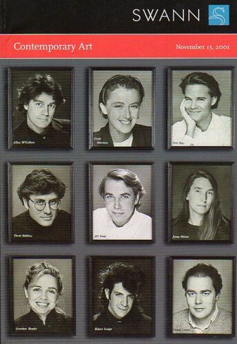 Swann - Sale 1915 - Contemporary Art - November 13, 2001- J. Koons, C. Shermann, R. Longo, J. Helzer