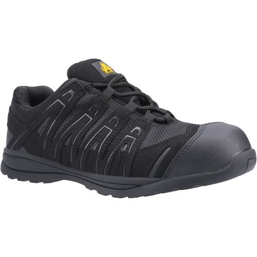 Amblers Unisex Safety Trainers Black
