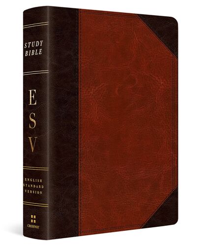 Esv Study Bible, Personal Size (Trutone, Brown/Cordovan, Portfolio Design)