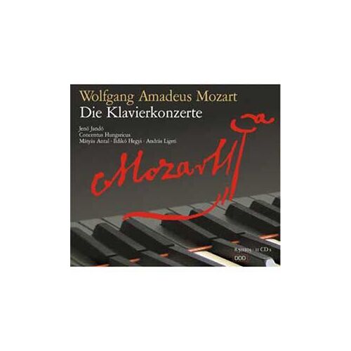 Mozart Die Klavierkonzerte