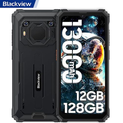 Blackview BV6200 Pro Smartphone Incassable 6,56"" 12Go+128Go Dual SIM 13000mAh - Noir