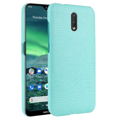 Classique Élégant Étui Pour Nokia 2.3 Compatibilité Mode Classique D'alligator Anti Éraflure Housse De Protection - Vert