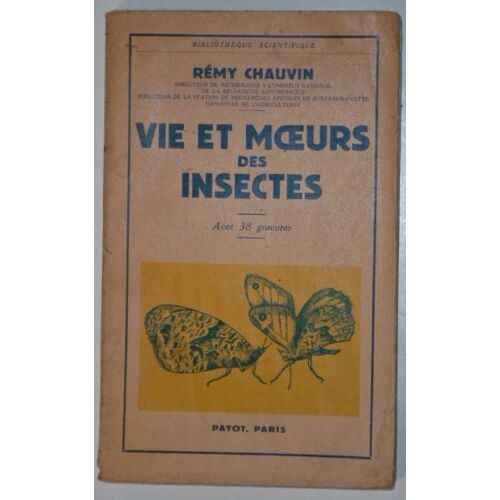 Vie Et Moeurs Des Insectes Avec 38 Gravures