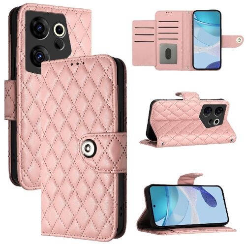 Étui Pour Tecno Camon 20 Premier 5G Bande De Poignet Portefeuille Couverture Titulaire De La Carte Protection Élégante Antichoc - Couleur orange