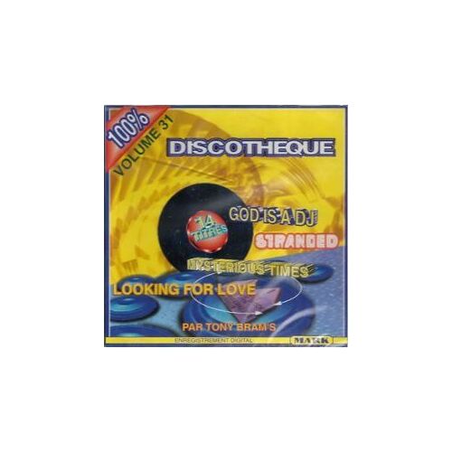 Tony Bram's - 100% Discothèque Volume 31 (Cd)