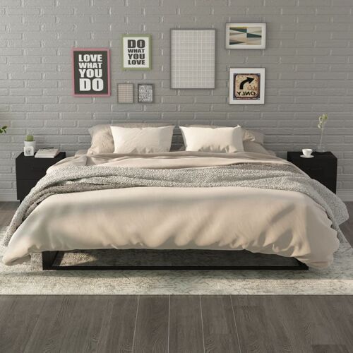 vidaXL Fauteuil inclinable électrique Gris foncé Tissu