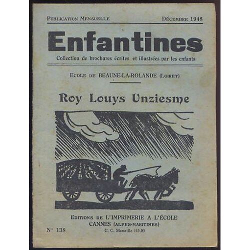Enfantines N° 138 : Roy Louys Unziesme