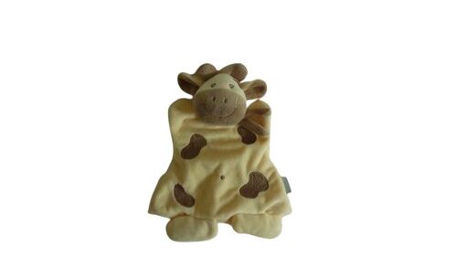 Doudou Marionnette Vache Comme Neuf Bellodoux