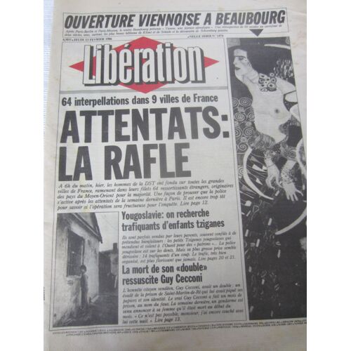 Libération 1474 La Rafle Après Les Attentats De Paris.