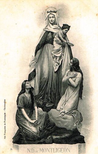 Carte Postale Ancienne, France, Orne ( 61 ), La Chapelle Montligeon, Notre Dame De Montligeon