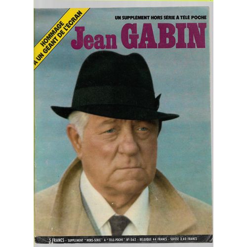 Jean Gabin, Hors Série Télé Poche N° 562, 1976