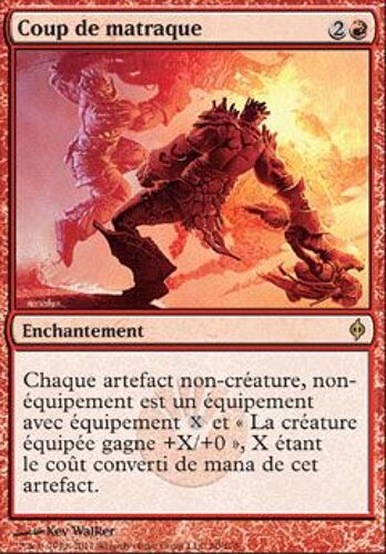 Coup De Matraque  - Magic Mtg - Phyrexia Vf Mint 80 - R