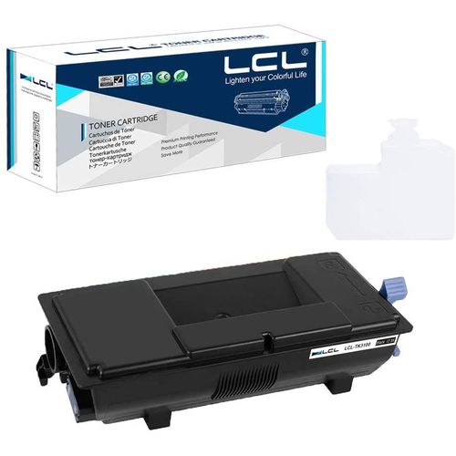 LCL Cartouche de Toner Compatible TK3100K TK3100 TK-3100 1T02MS0NL0 12500Seiten (1Noir) Remplacement pour Kyocera FS-2100D, Kyocera FS-2100DN, Kyocera ECOSYS M3040DN and Kyocera ECOSYS M3540DN