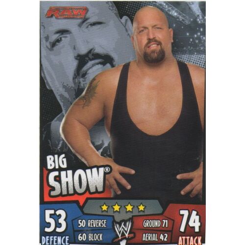 Slam Attax Rumble Big Show