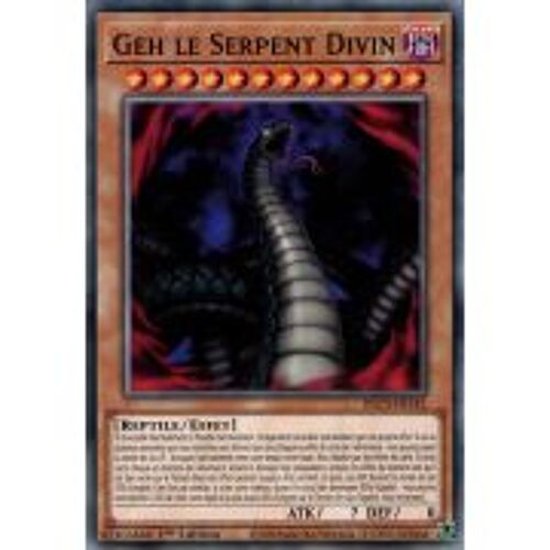 Yugioh! Geh Le Serpent Divin (Dlcs-Fr142)
