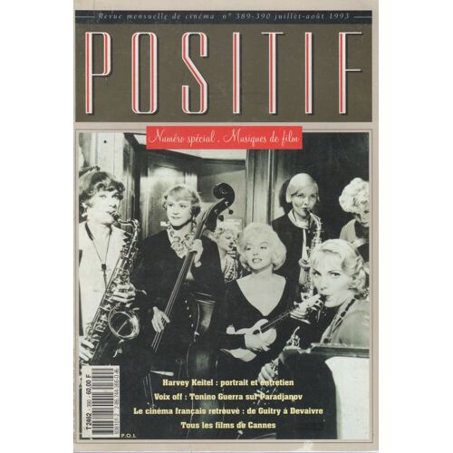 Positif N° 390 : Musiques De Film. N° Spécial