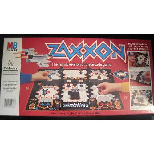 Jeu Mb Zaxxon - Jeu De Société (Basé Sur Le Jeu Vidéo)