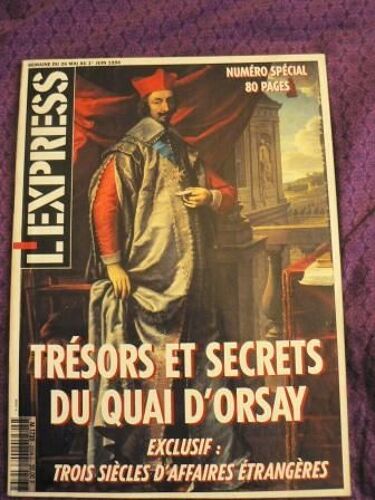 L'express M1722 Trésors Secrets Du Quai D'orsay Hors Série