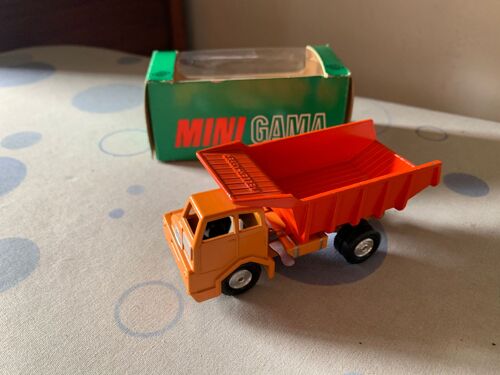 Camion Benne Lourd Gama Mini 924 Made In Germany Avec Boîte Meller Kipper-Gama