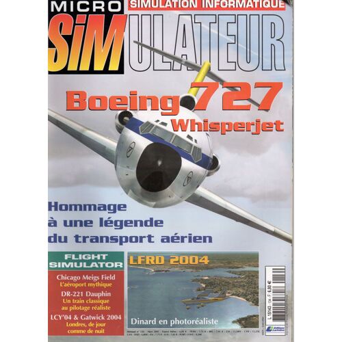 Micro Simulateur N°134 Boeing 727 Whisperjet