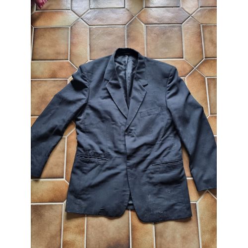 Veste De Costume Men’S Noire Pour Homme Taille 54