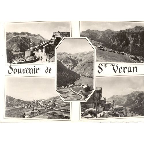 Saint Véran . Vues Diverses . Htes Alpes . 1952