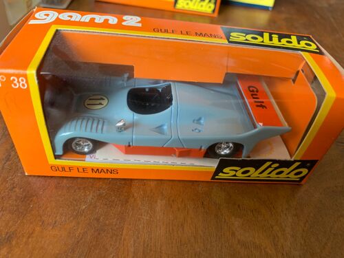Gulf Le Mans Solido Gam 2 39 Made In France-Solido