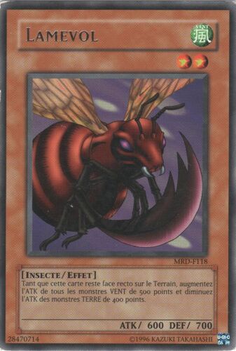 Carte Yu-Gi-Oh! "Lamevol" Rare Mrd-F118