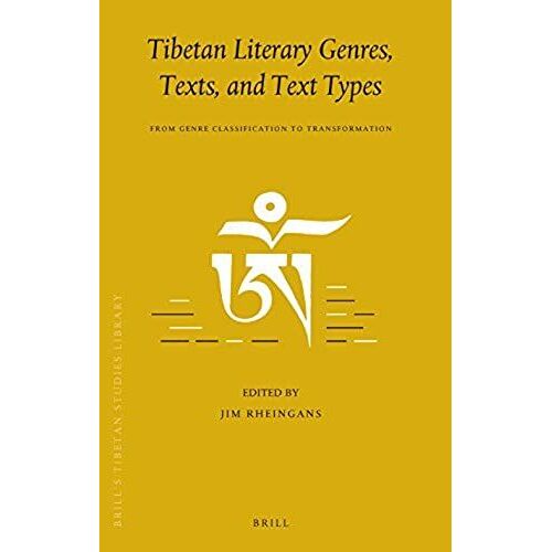 Tibetan Literary Genres, Texts, And Text Types