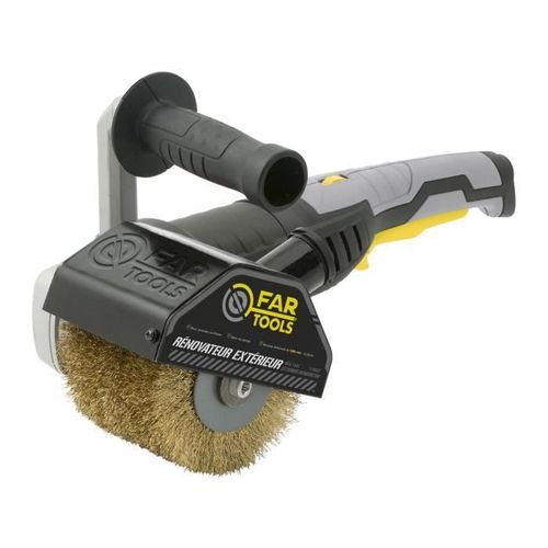 Fartools REX 120 D Renovateur exterieur 1400 W 120 mm avec une brosse laitonnée 120x100mm