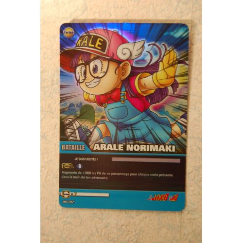 Carte Dragon Ball Z - Arale Norimaki - Holo - Db-812 - Rare
