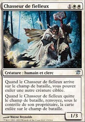 Chasseur De Fielleux ( Fiend Hunter) - Magic Mtg - Innistrad Vf Mint 15 - U