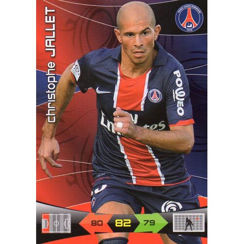 Carte Adrenalyn Foot 2011    Christophe Jallet    Psg
