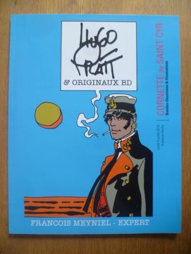 Catalogue De Vente Cornette De Saint Cyr 2016 . Couverture Corto Maltese ( Hugo Pratt )