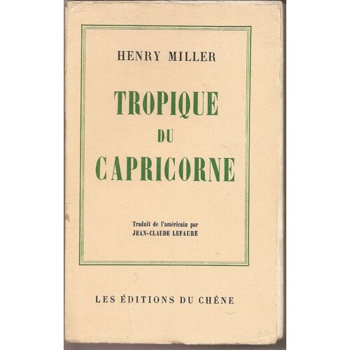 Tropique Du Capricorne