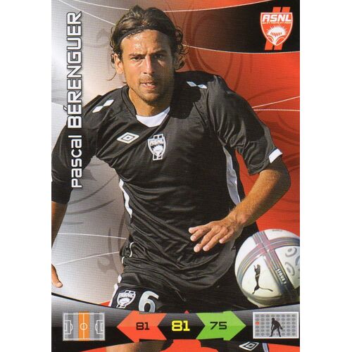Carte Football Panini Adrenalyn 2011 Pascal Berenguer Nancy