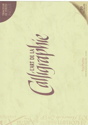 Classeur Art De La Calligraphie