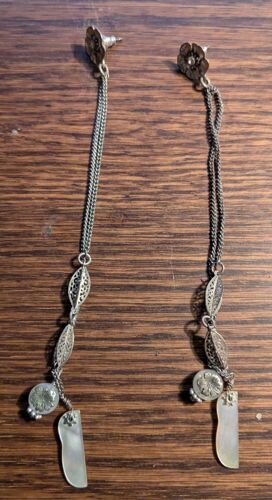 Boucles D'oreilles Pendantes Vintage - Pilgrim