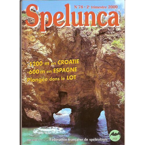 Spelunca 5ème Série N° 78 2000