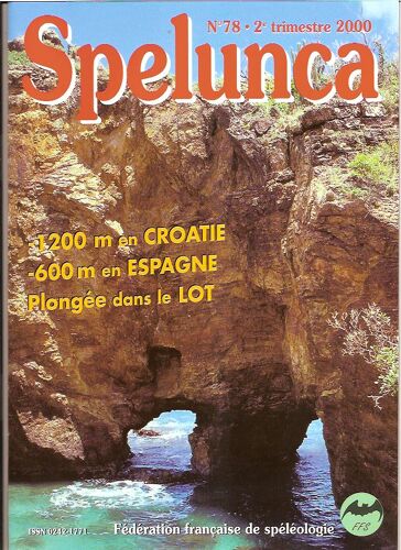 Spelunca 5ème Série N° 78 2000