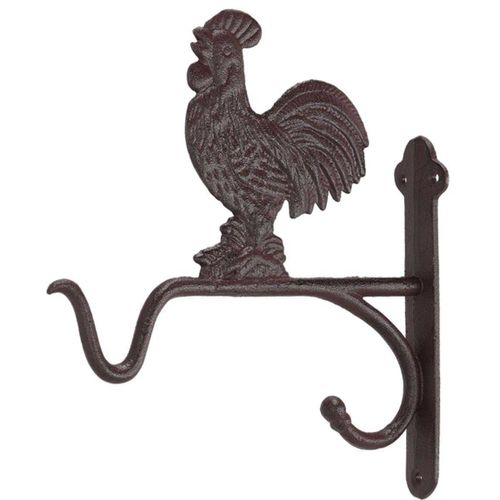 Crochet Pour Panier Suspendu En Fonte Coq