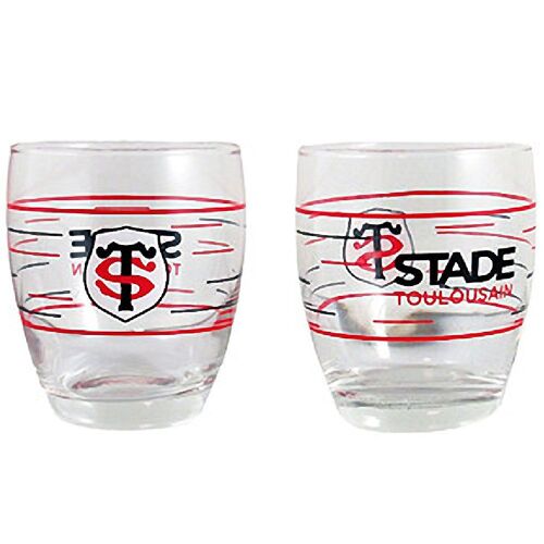 2 Verres À Eau Stade Toulousain